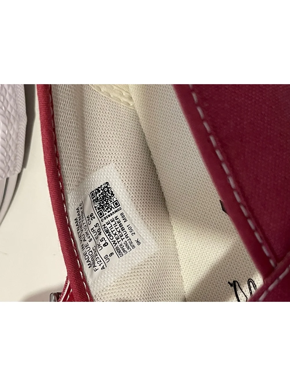 Converse All Star Mary Jane Style Canvas Sneakers in Red